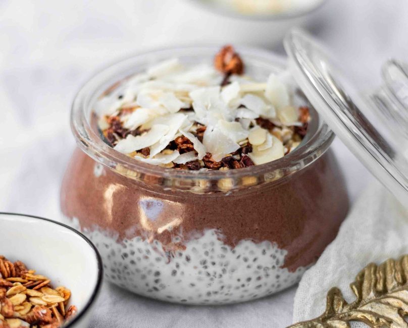 Chocolate Chia Pudding—Food of the Gods?