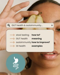 Functional medicine gut health list