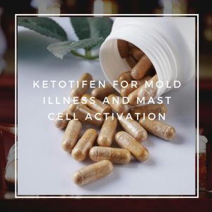 Jar of functional medicine supplements