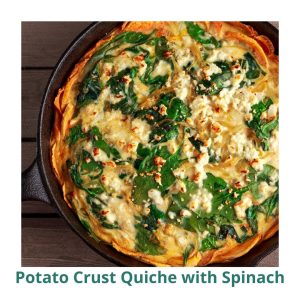 Potato Crust Quiche