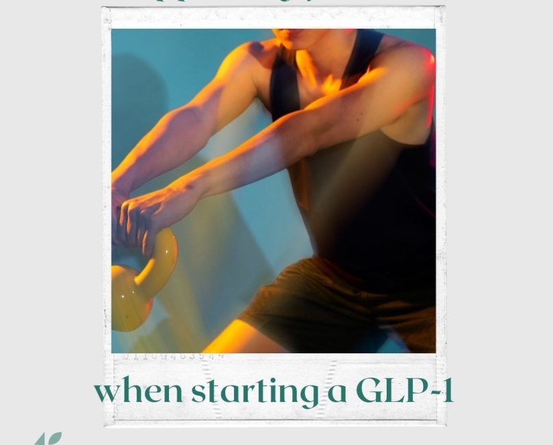 Supporting Yourself While Starting a GLP-1