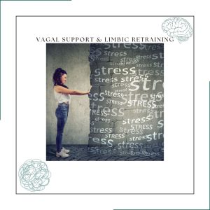 Woman reading functional medicine text
