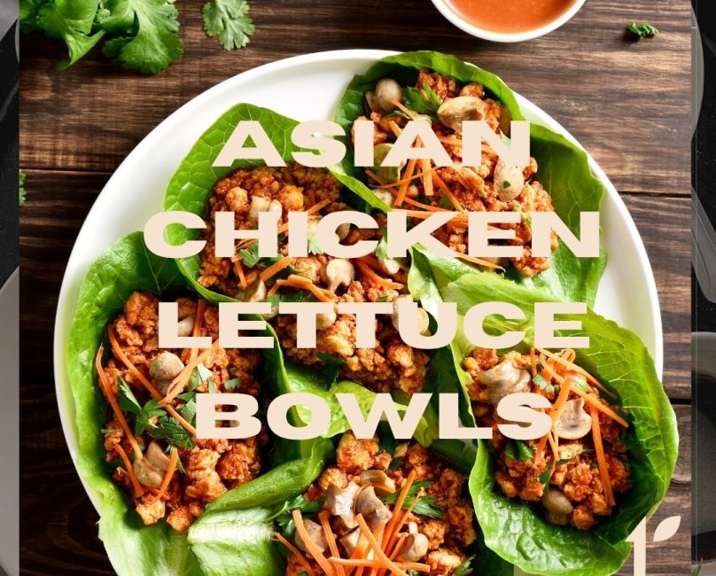 Asian Chicken Lettuce Bowls