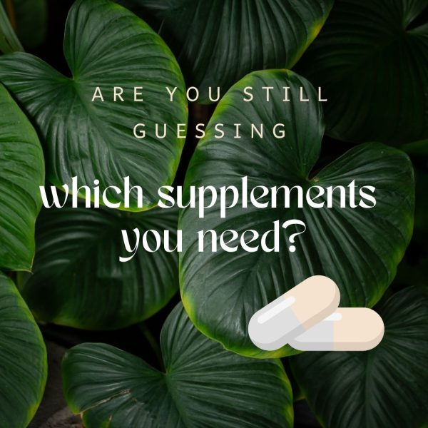 Functional medicine blog title plus pill images