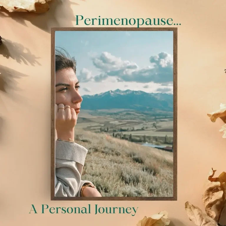 Woman looking into distance, reflecting